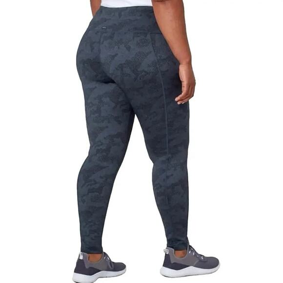 Mondetta Women's Legging Side Pockets Blue Size XL NWT - Picture 4 of 6